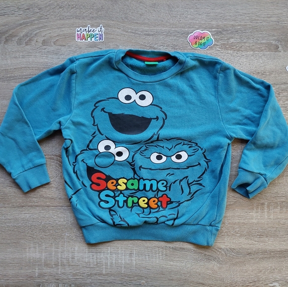 Next Cookie Monster sweatshirt - Picture 16 of 16